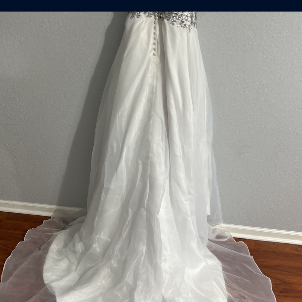 White Wedding Dress Woman
